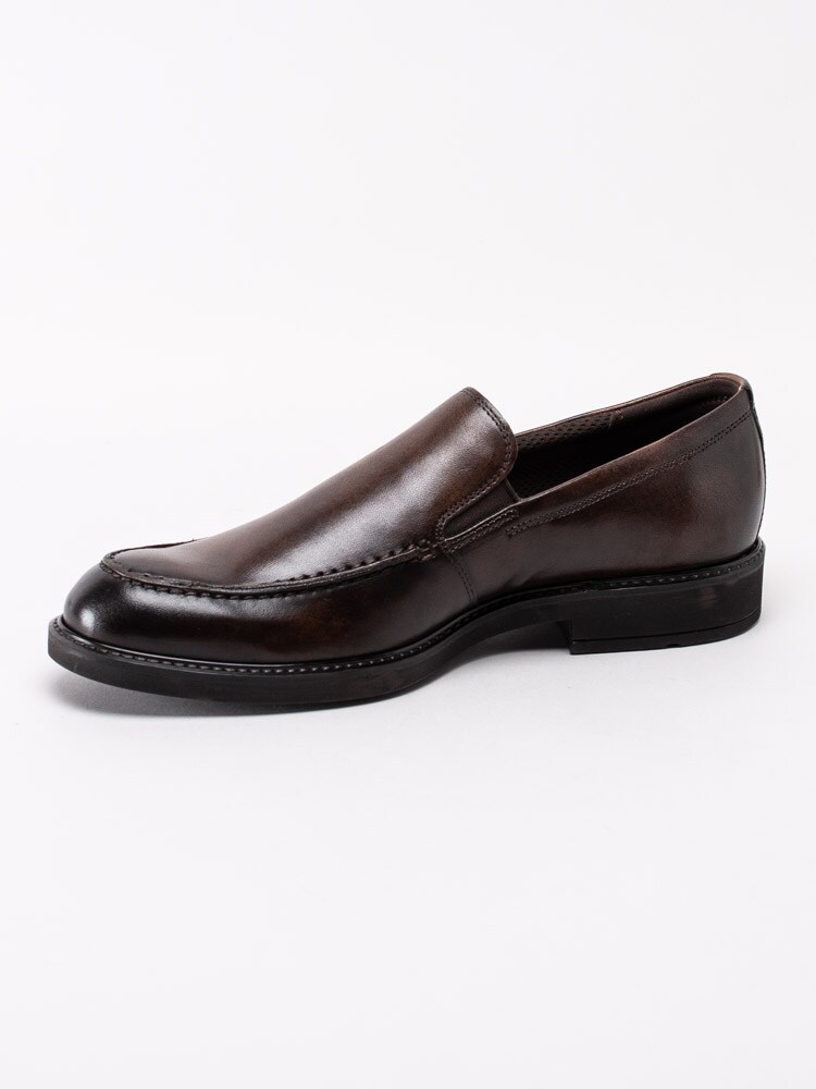 14201013 Ecco Vitrus III 640514-01482 Mörkbruna klassiska loafers i skinn-2