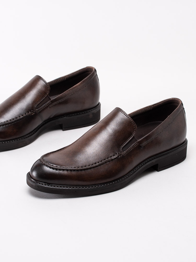 14201013 Ecco Vitrus III 640514-01482 Mörkbruna klassiska loafers i skinn-6