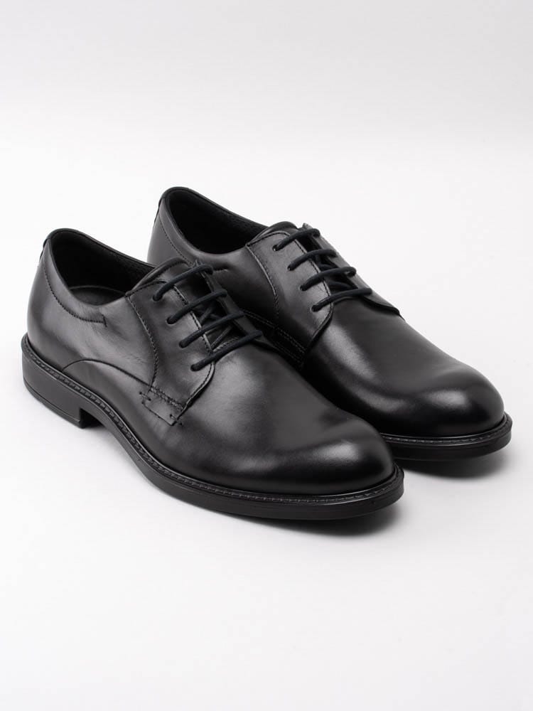 14203013 Ecco Vitrus III 640504-01001 Black Svarta klassiska snörskor i skinn-3