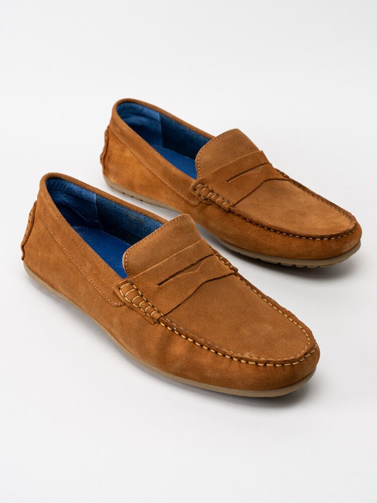 Playboy Footwear - George - Bruna loafers i mocka