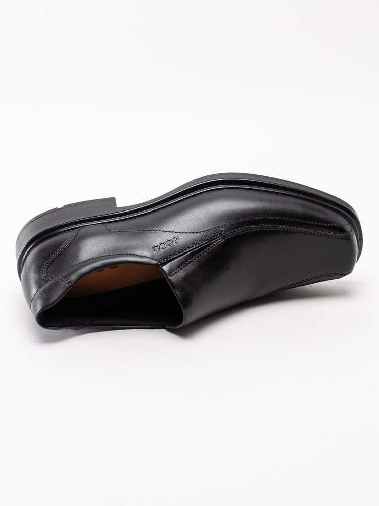 Ecco - Helsinki - Svarta loafers med trubbig tå