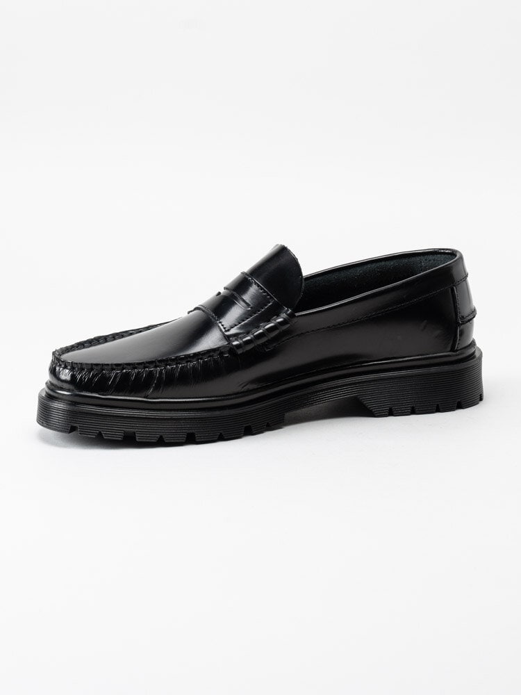 Playboy Footwear - Austin - Svarta loafers i skinn