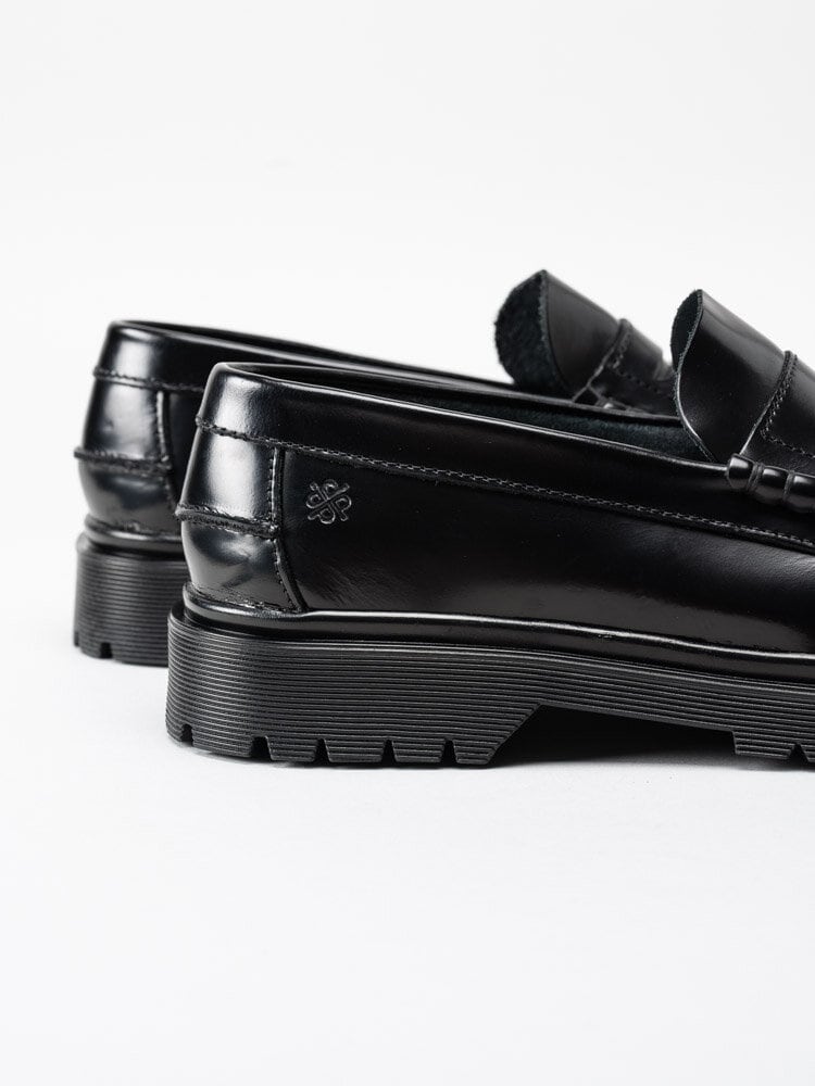 Playboy Footwear - Austin - Svarta loafers i skinn