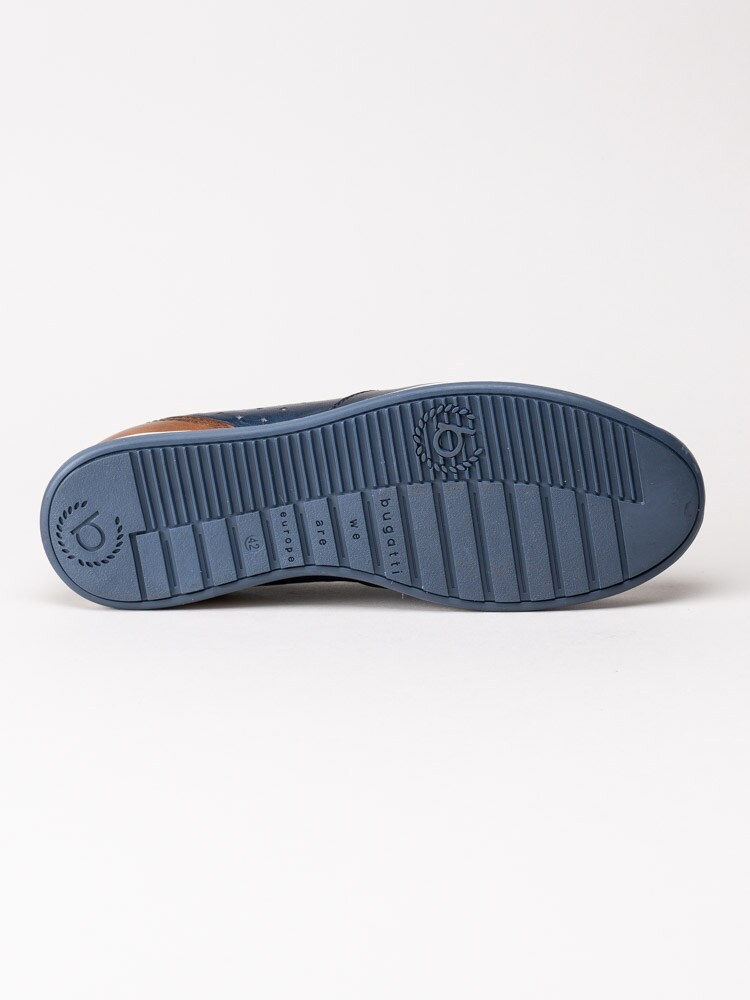 Bugatti - Tomeo Mok - Blå slip on loafers i skinn