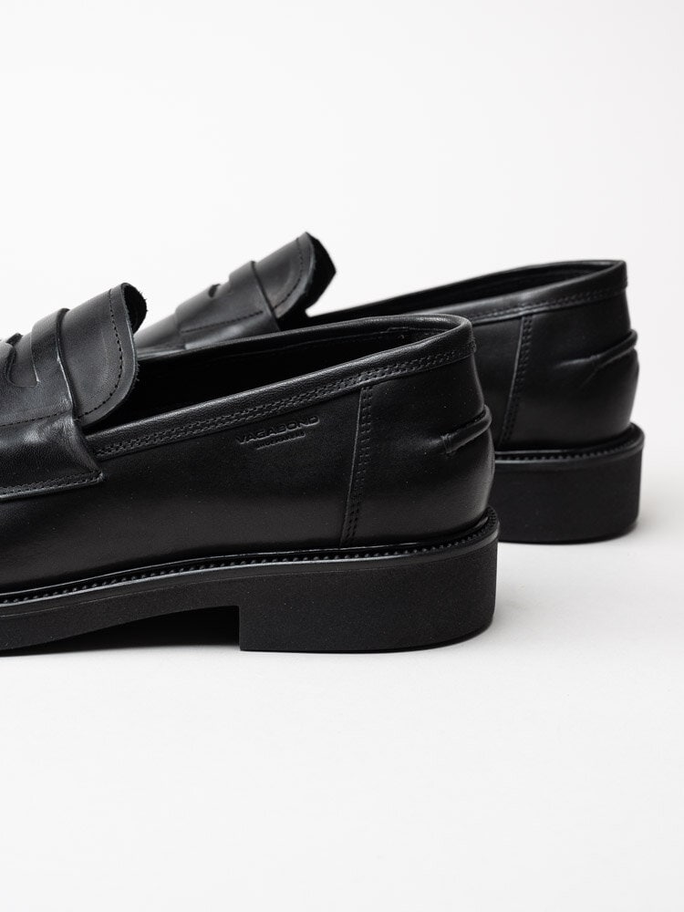 Vagabond - Alex M - Svarta loafers i skinn