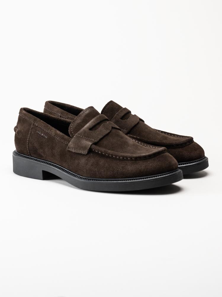 Vagabond - Alex M - Bruna loafers i mocka