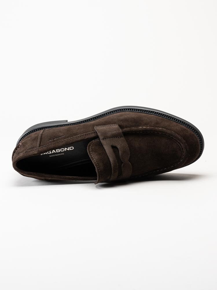 Vagabond - Alex M - Bruna loafers i mocka