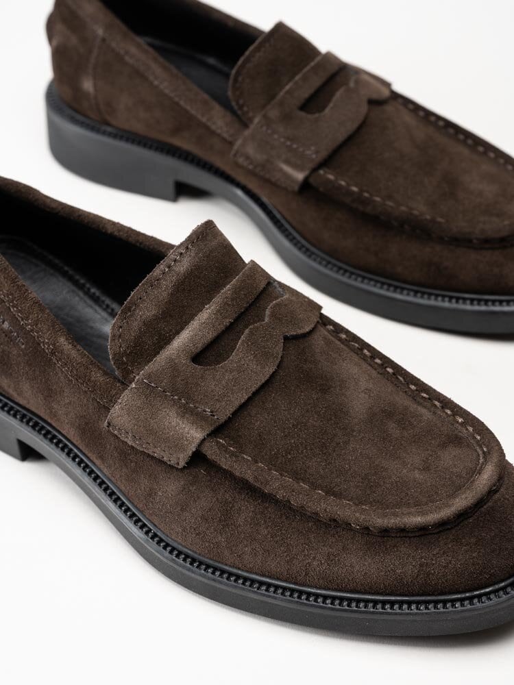 Vagabond - Alex M - Bruna loafers i mocka