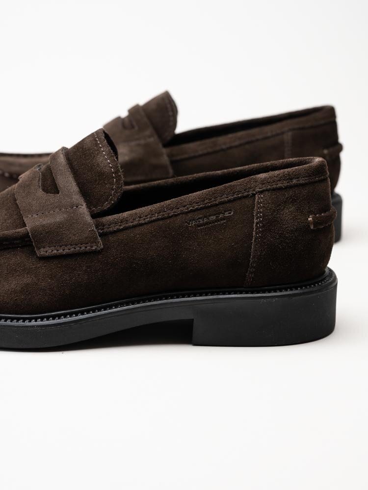 Vagabond - Alex M - Bruna loafers i mocka