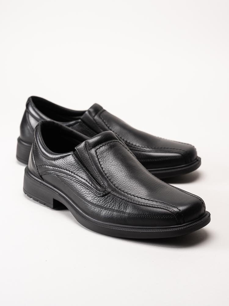 Ara - Lorenzo - Svarta slip on skor i skinn