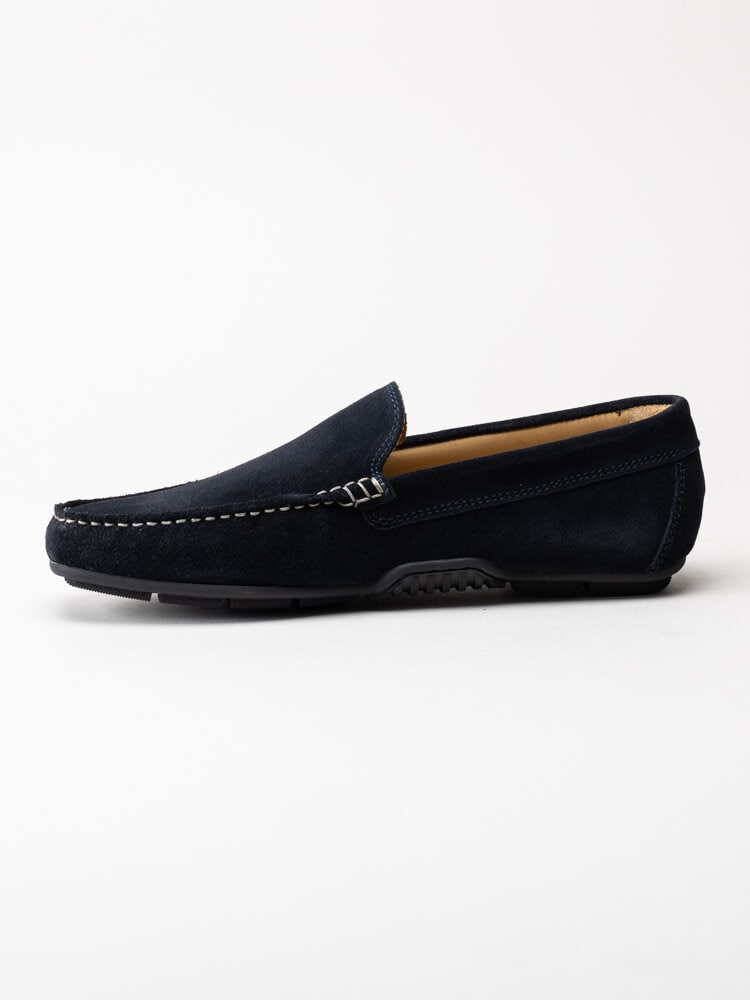 Gant Footwear - Mc Bay - Mörkblå loafers i mocka