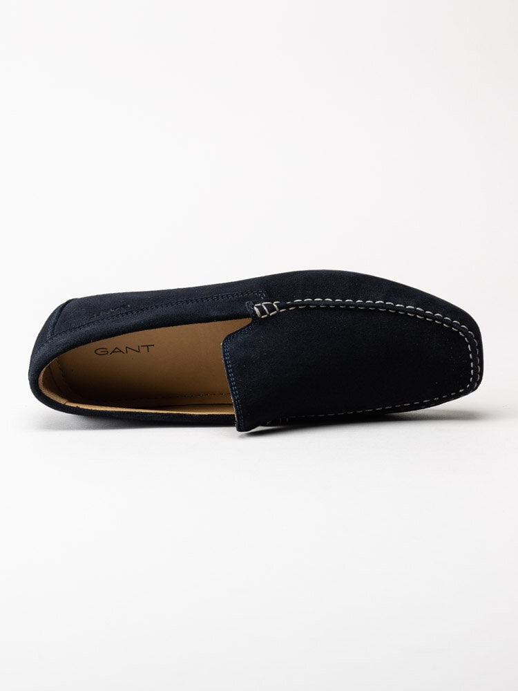 Gant Footwear - Mc Bay - Mörkblå loafers i mocka