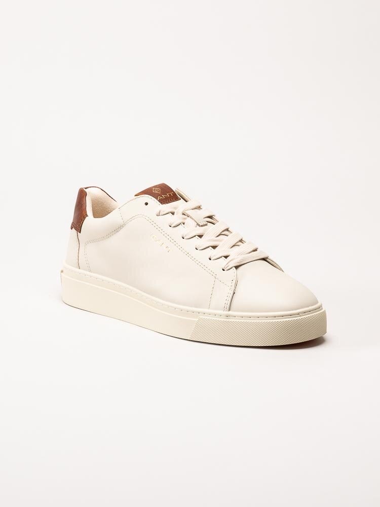 Gant Footwear - Mc Julien - Off white sneakers i skinn