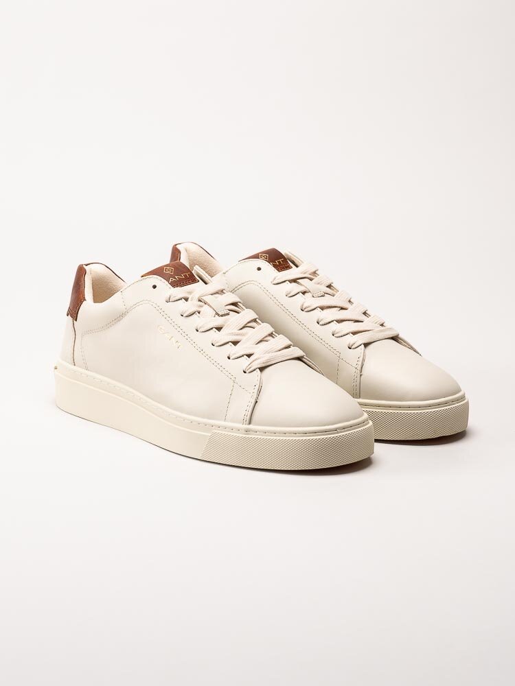 Gant Footwear - Mc Julien - Off white sneakers i skinn