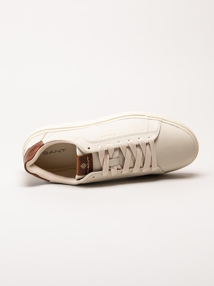 Gant Footwear - Mc Julien - Off white sneakers i skinn