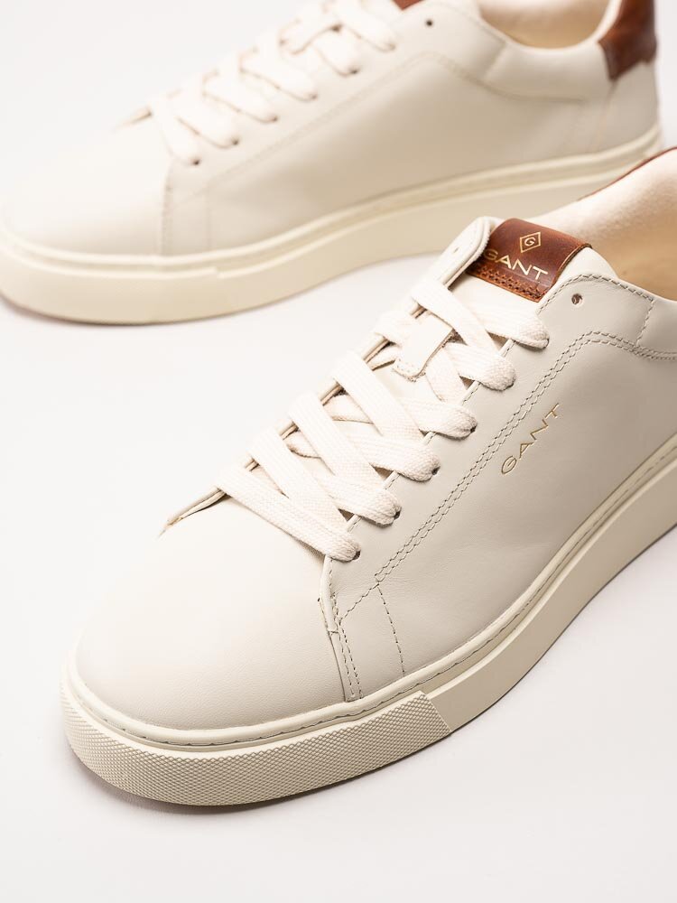 Gant Footwear - Mc Julien - Off white sneakers i skinn