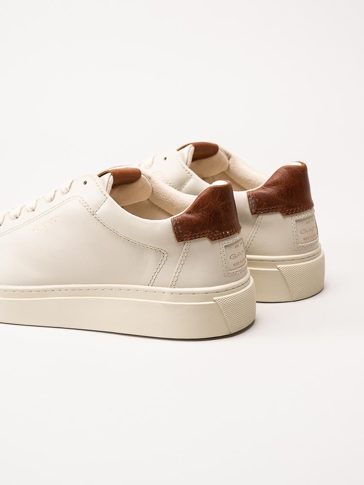 Gant Footwear - Mc Julien - Off white sneakers i skinn