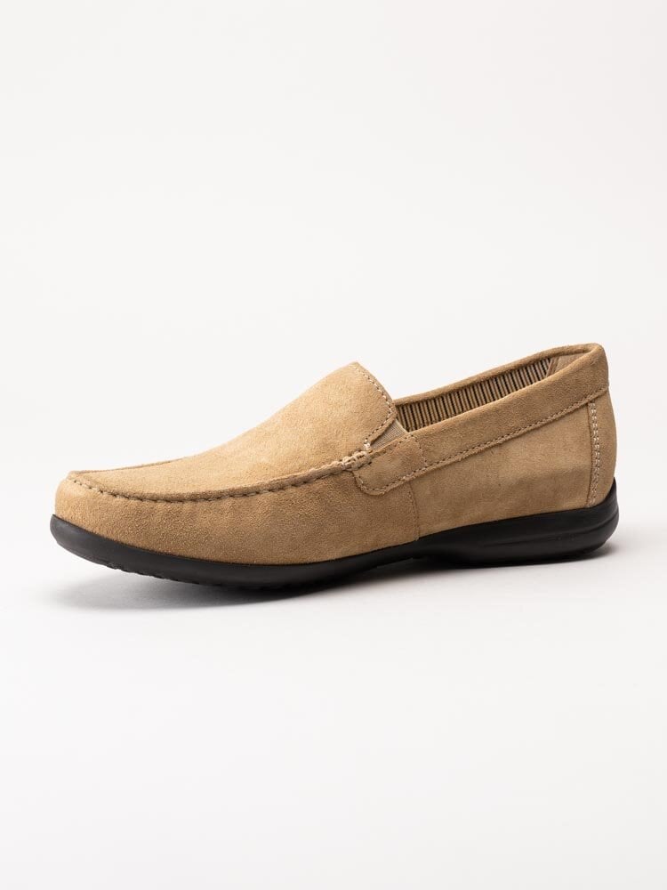 Sioux - Giumelo 700 H - Beige loafers i mocka