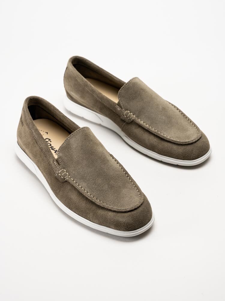 Sioux - Giulindo 700 H - Gröna loafers i mocka