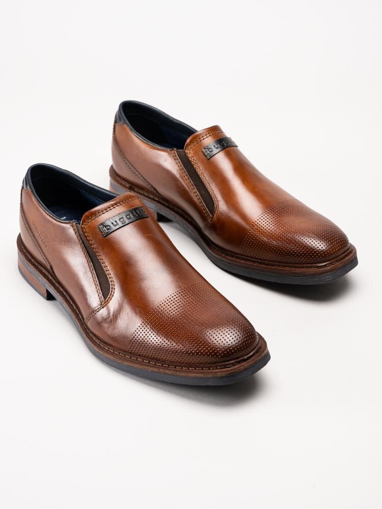 Bugatti - Maik Exko - Bruna slip on skor i skinn