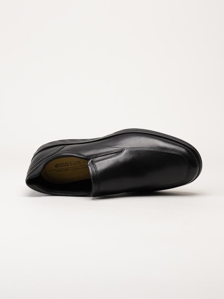 Ecco - Lite Hybrid - Svarta slip on skor i skinn