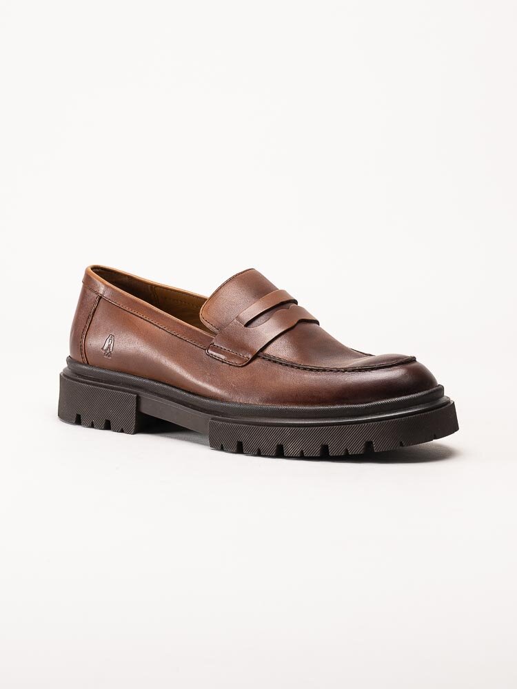 Hush Puppies - Zibi Penny - Bruna loafers i skinn