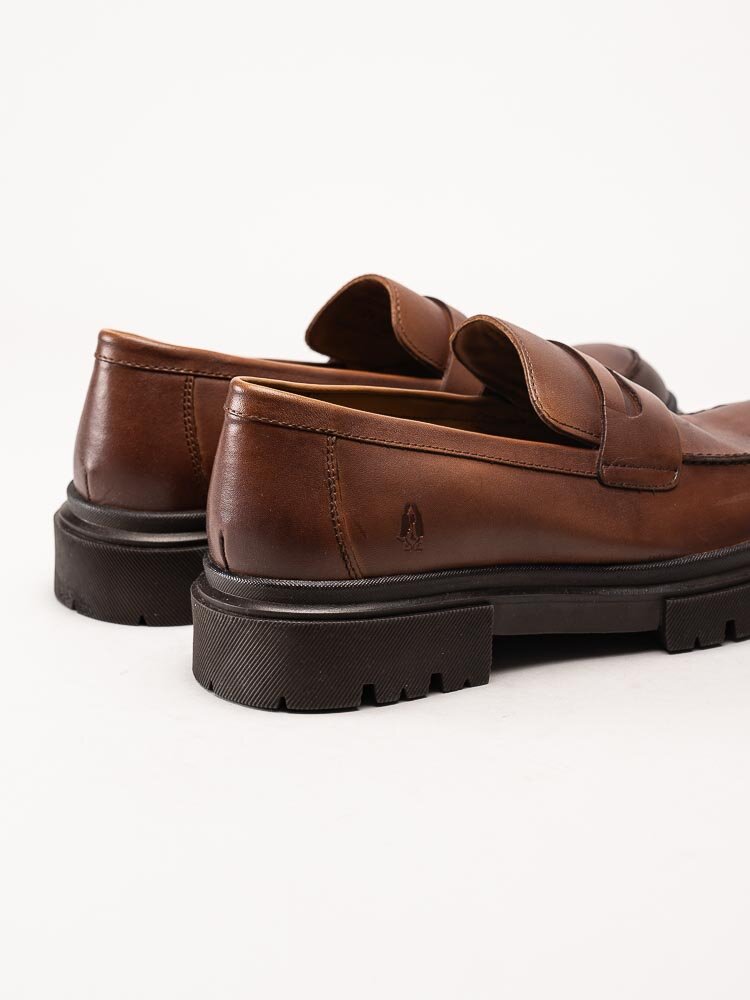 Hush Puppies - Zibi Penny - Bruna loafers i skinn