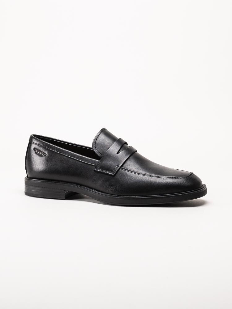 Vagabond - Andrew - Svarta pennyloafers i skinn