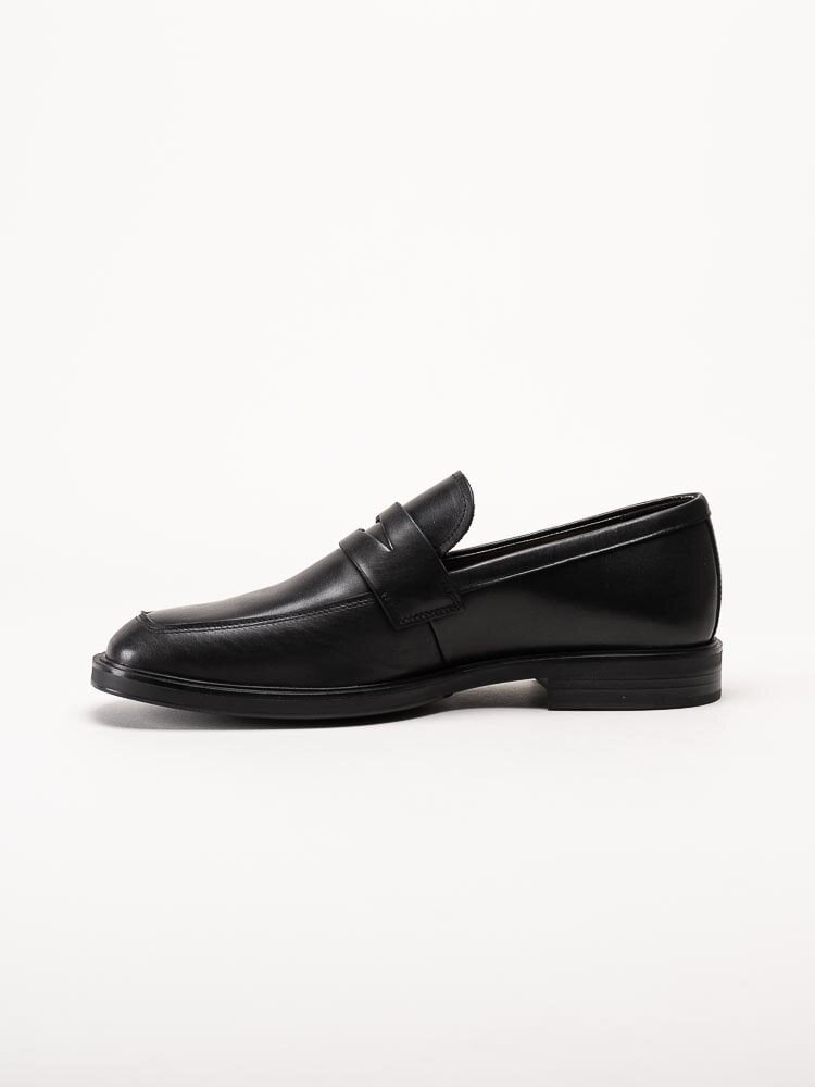 Vagabond - Andrew - Svarta pennyloafers i skinn