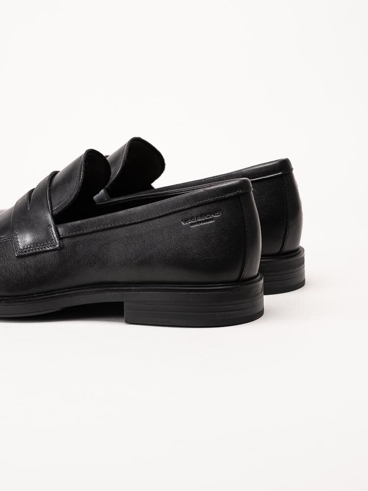 Vagabond - Andrew - Svarta pennyloafers i skinn