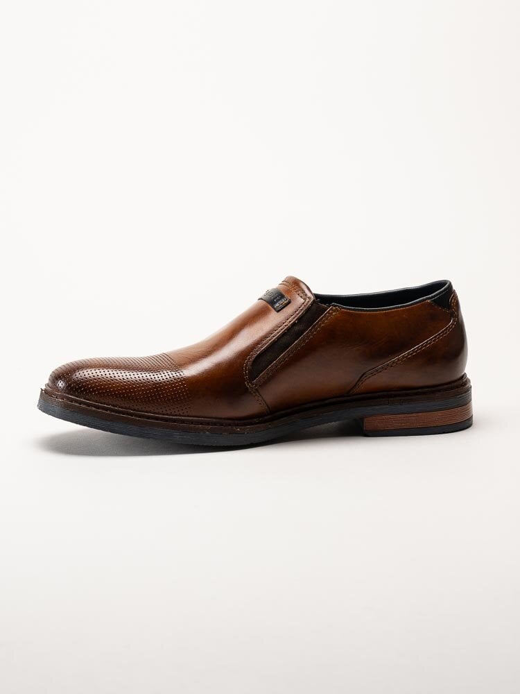 Bugatti - Bruna slip on skor i skinn