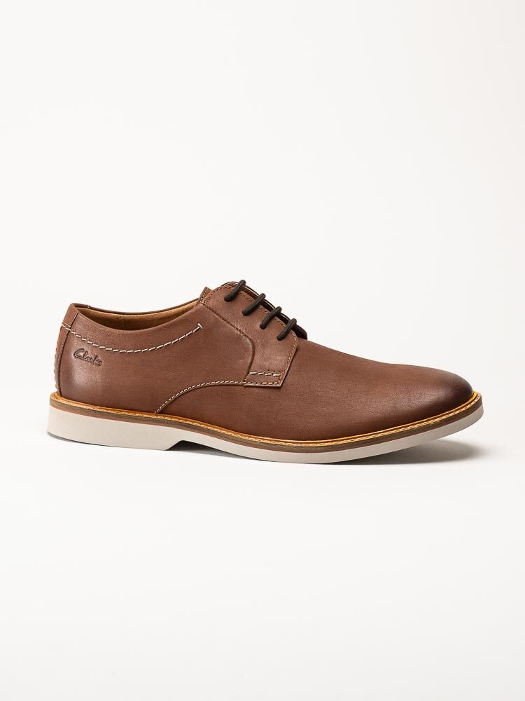 Clarks - Atticus Ltlace - Bruna snörskor i skinn