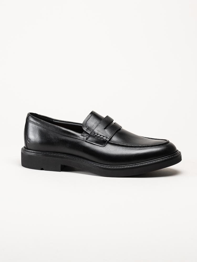 Ecco - Metropole London - Svarta loafers i skinn