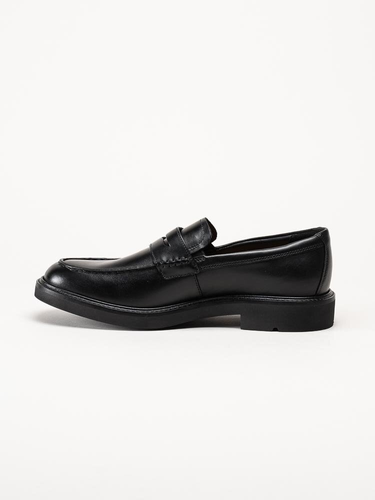 Ecco - Metropole London - Svarta loafers i skinn