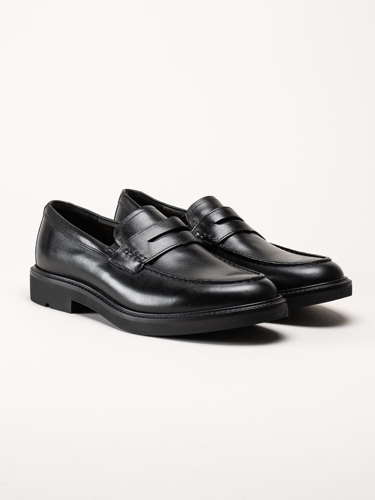 Ecco - Metropole London - Svarta loafers i skinn