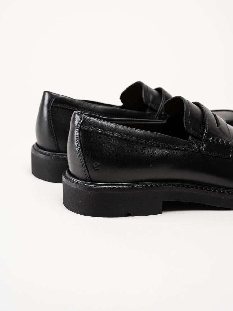 Ecco - Metropole London - Svarta loafers i skinn