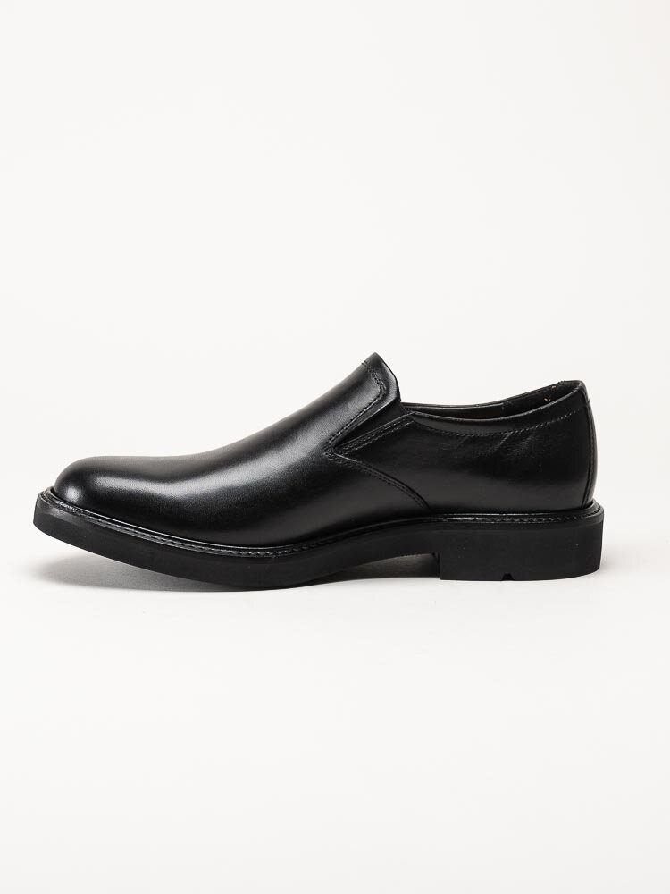 Ecco - London M Slip on - Svarta slip on skor i skinn