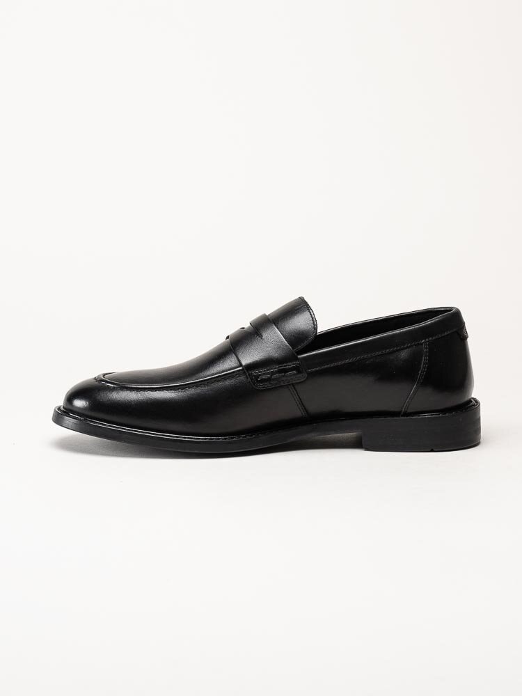 Gant Footwear - Lozham Loafer - Svarta pennyloafers i skinn