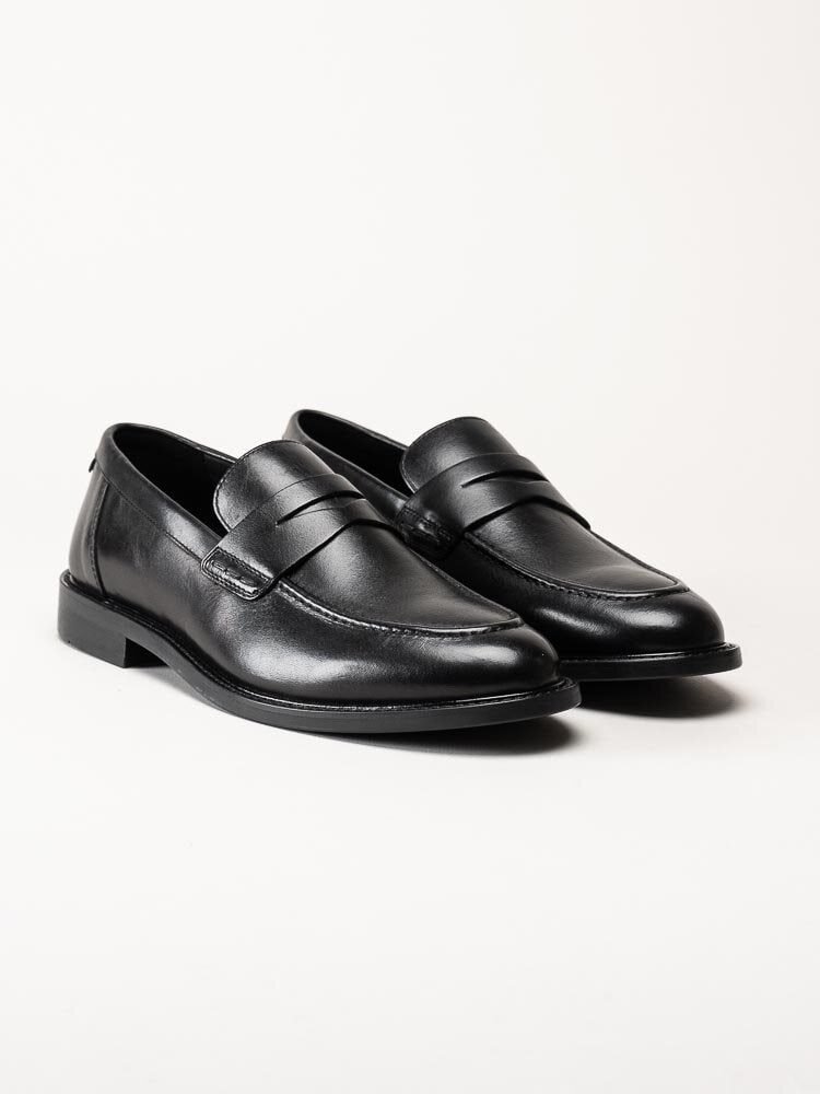 Gant Footwear - Lozham Loafer - Svarta pennyloafers i skinn