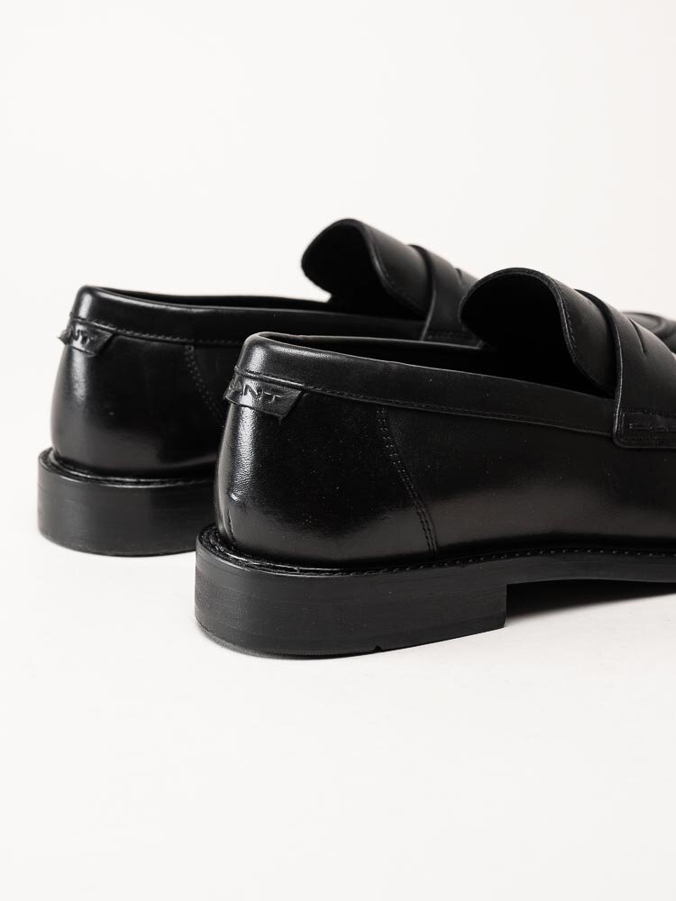 Gant Footwear - Lozham Loafer - Svarta pennyloafers i skinn