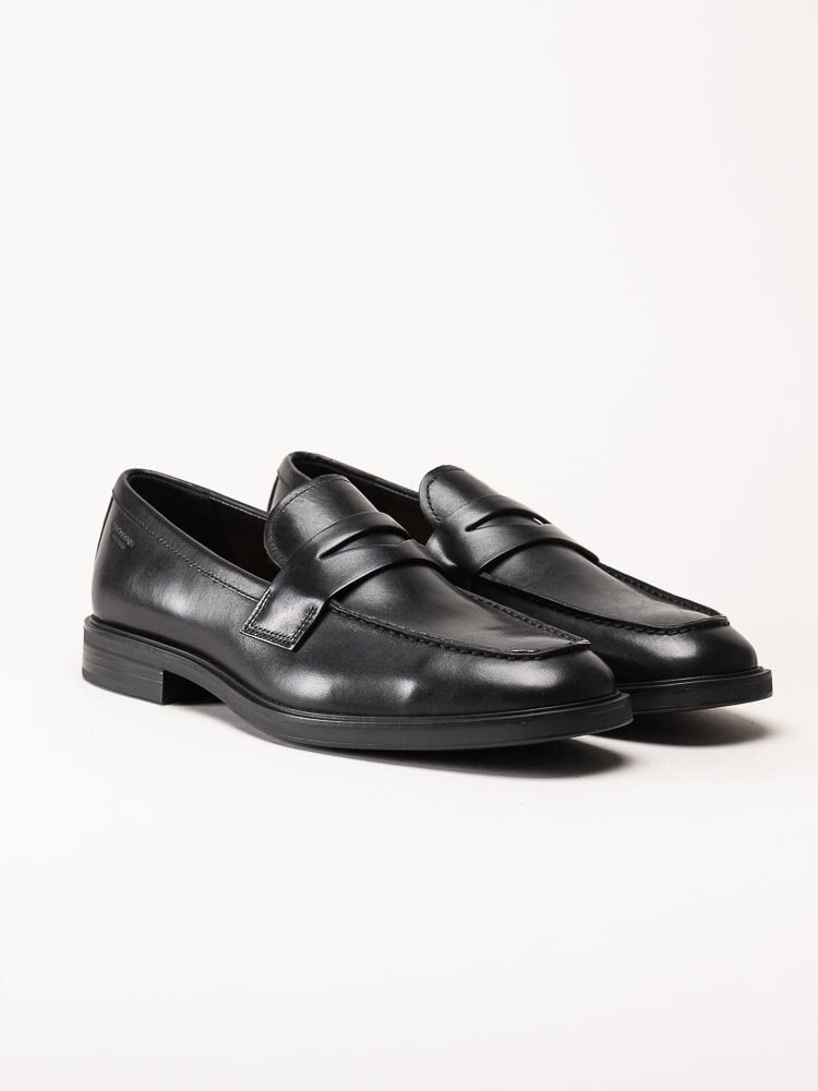 Vagabond - Andrew - Svarta loafers i skinn