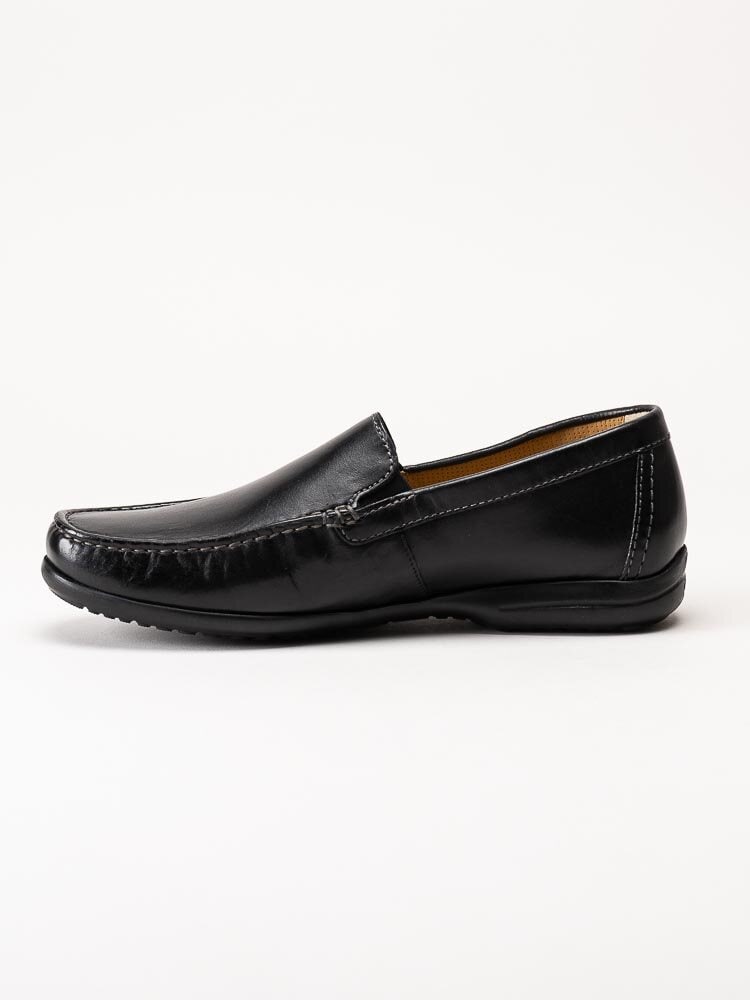 Sioux - Gion - Svarta loafers i skinn