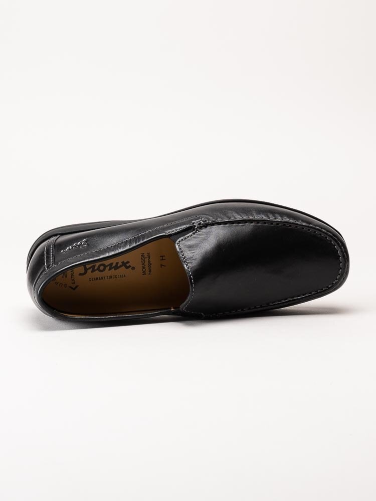 Sioux - Gion - Svarta loafers i skinn