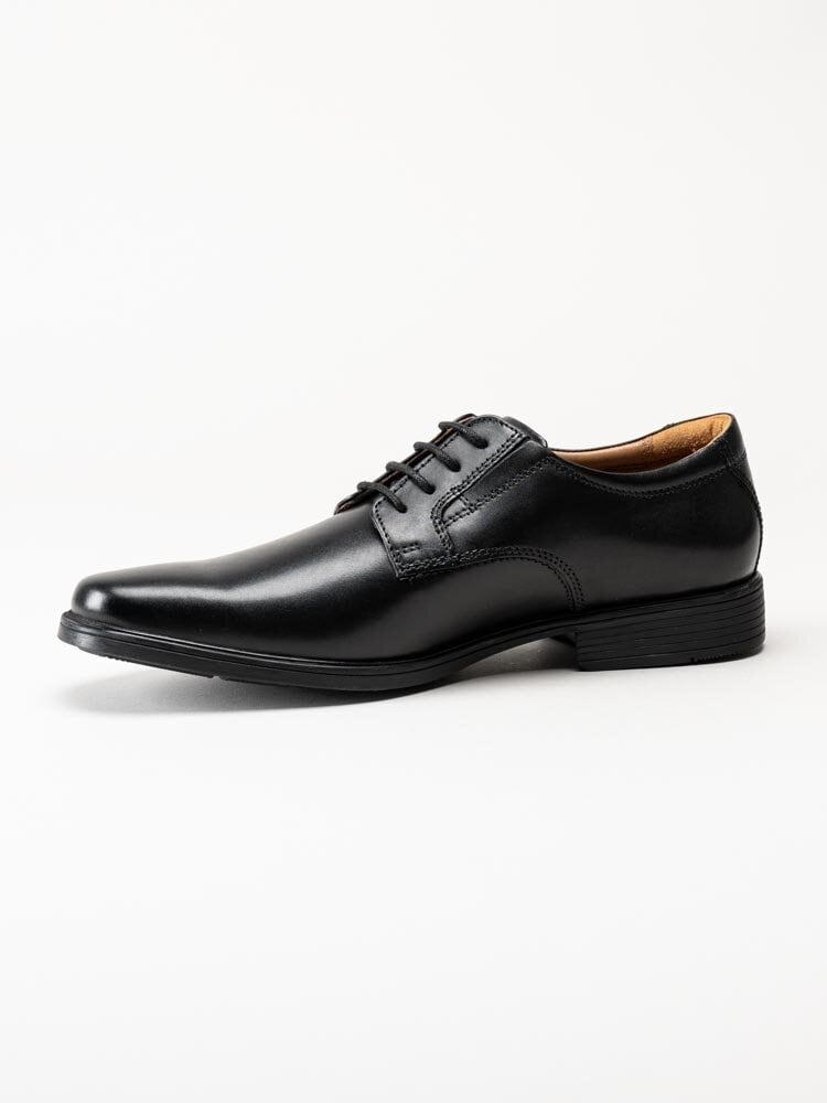 Clarks - Tilden Plain G - Svarta snörskor i skinn