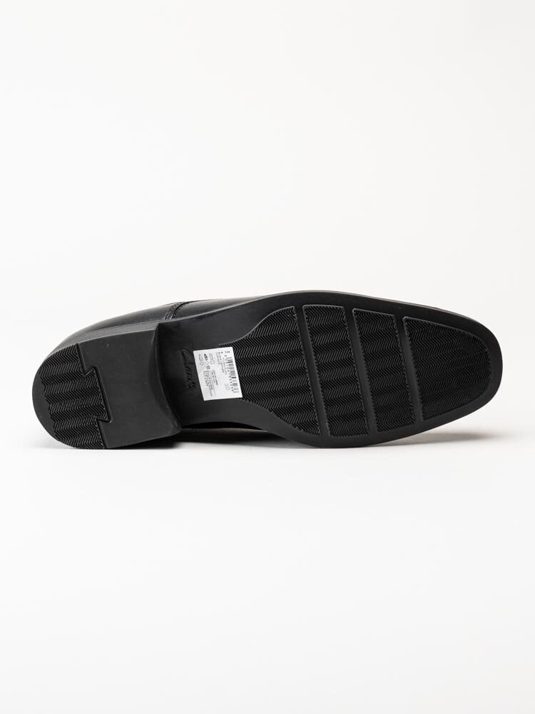 Clarks - Tilden Plain G - Svarta snörskor i skinn