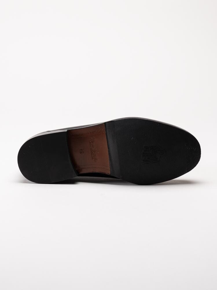 Marco Bossi - 48Sondrio1 - Svarta loafers i skinn