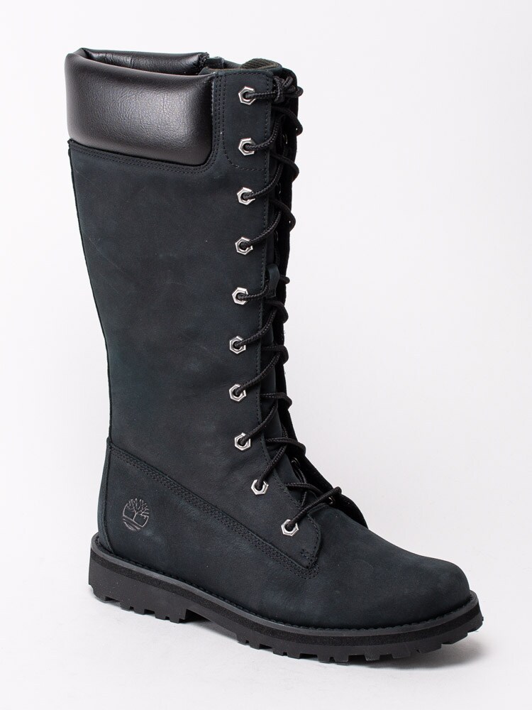 41203012 Timberland Courma Kid Girls CA2GSG0-CA2MHP0 Black Höga stövlar i svart nubuck-1