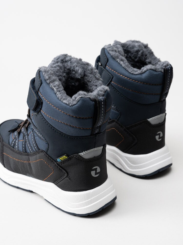 ZigZag - Kirgi - Blå fodrade vattentäta vinterstövlar