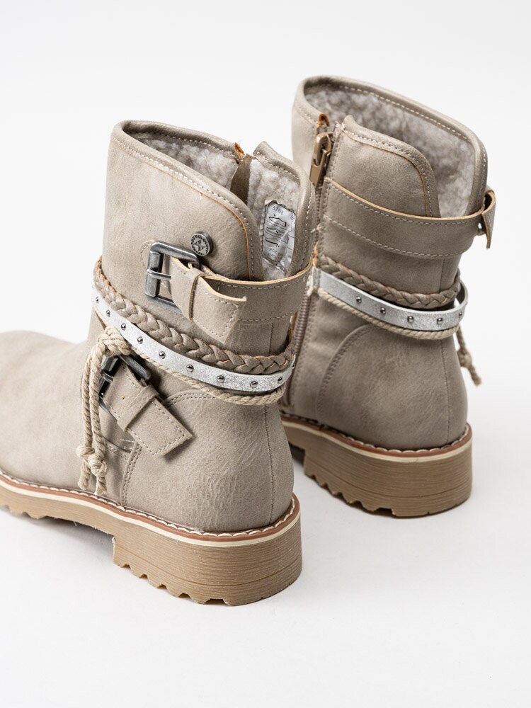 Xti - Beige fodrade stövlar