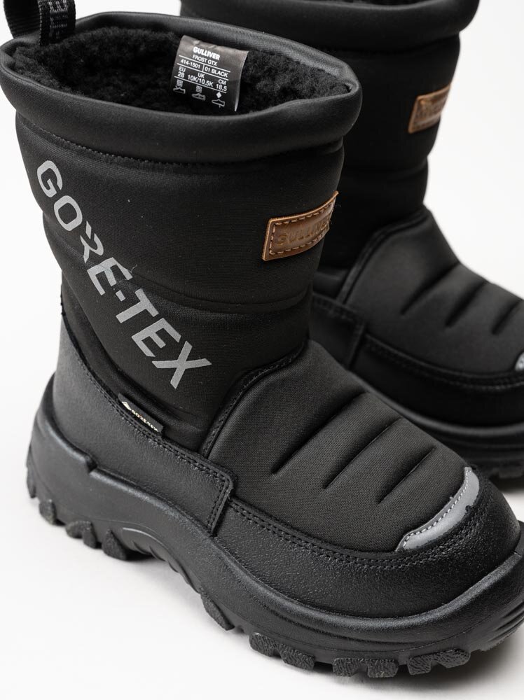 Gulliver - Frost GTX - Svarta varmfodrade stövlar med Gore-Tex